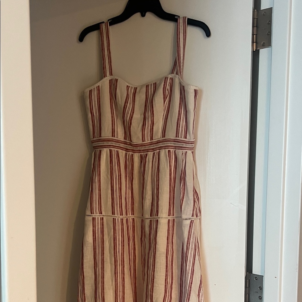 Reformation Everett Linen Dress